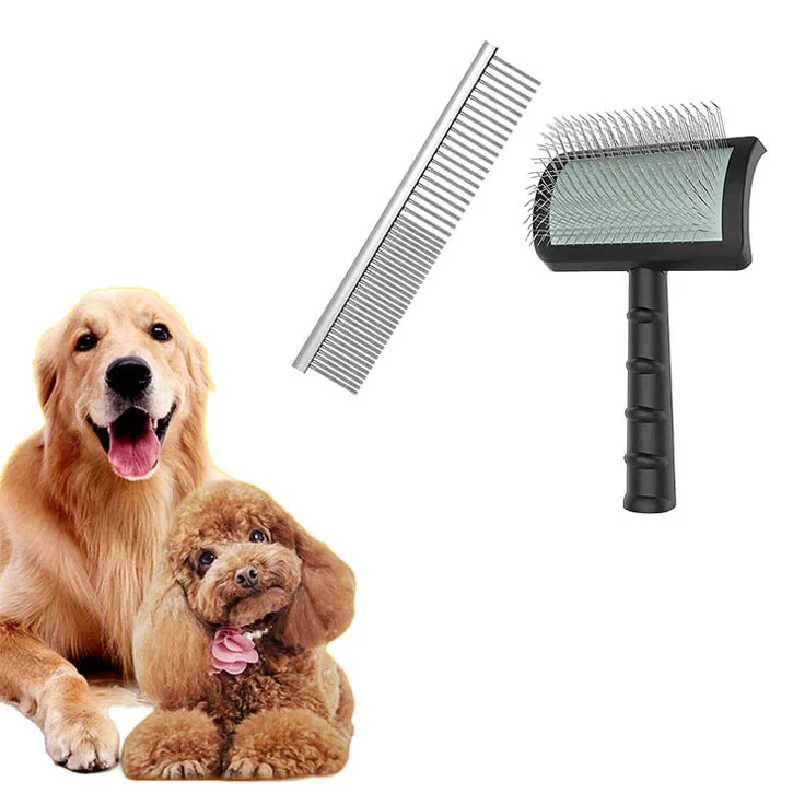 Pet Needle Comb Dog Hair Brush Curved Surface Comb