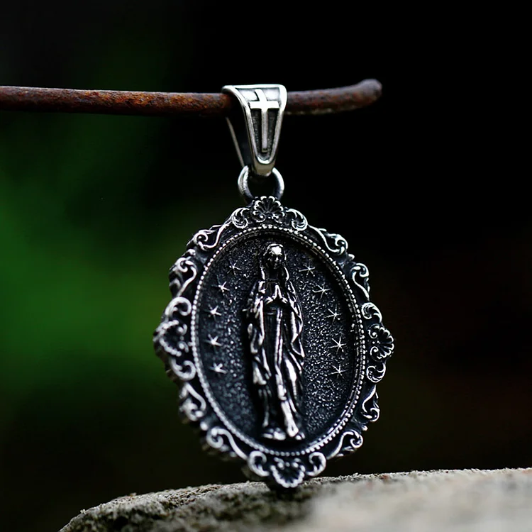 Vintage Maria Stainless Steel Necklace