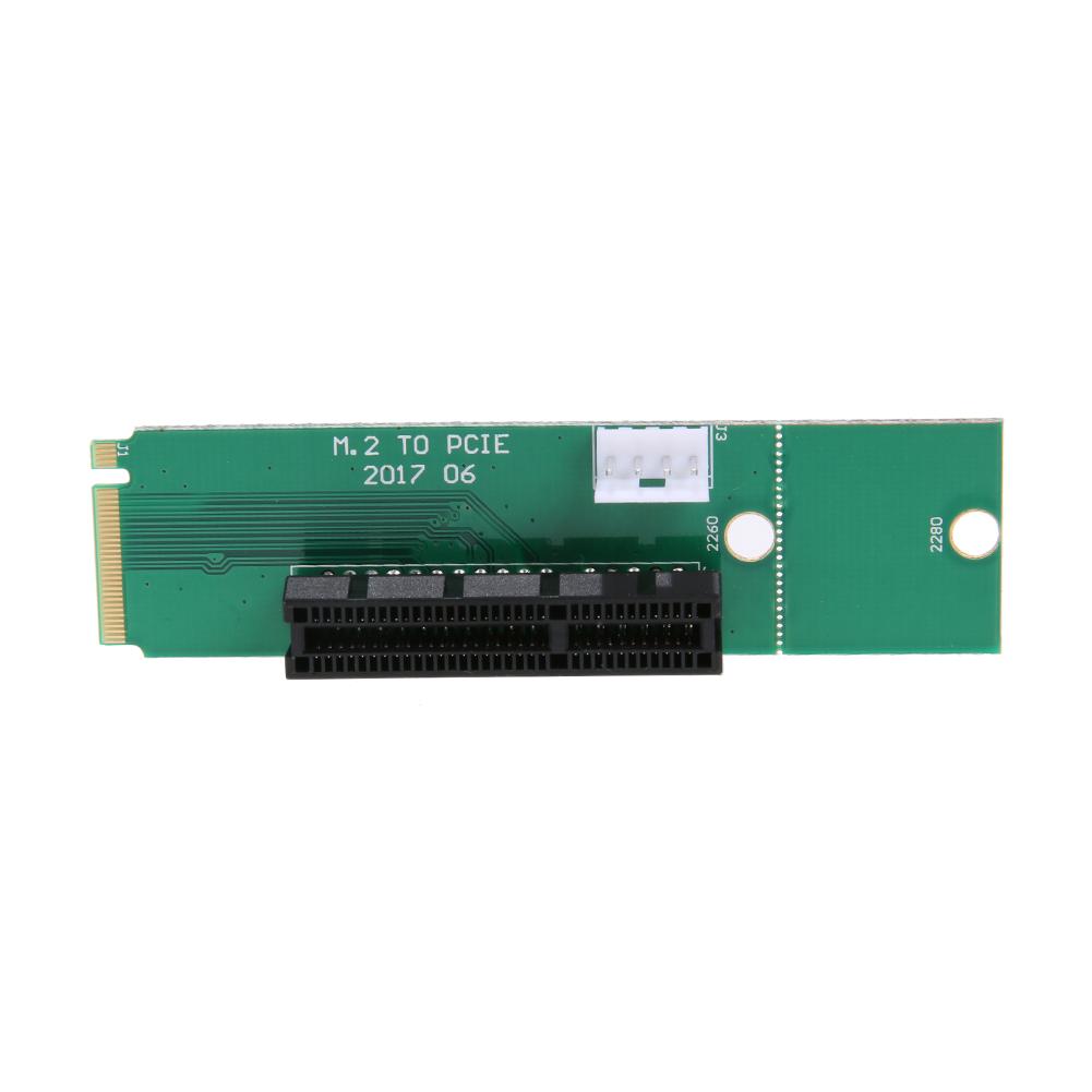 M.2 Ngff Ssd Male To Pci-E 4X Converter Adapter Card With Power Cable, 501 Original
M.2 Ngff Ssd Male To Pci-E 4X Converter Adapter Card With Power Cable, 501 Original