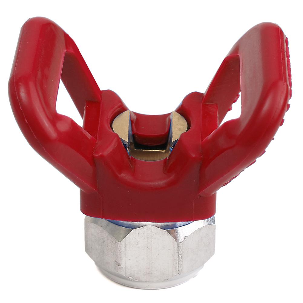 High Pressure Airless Paint Spray Gun Flat Tip Nozzle for Sprayer (Red), 501 Original
High Pressure Airless Paint Spray Gun Flat Tip Nozzle for Sprayer (Red), 501 Original
