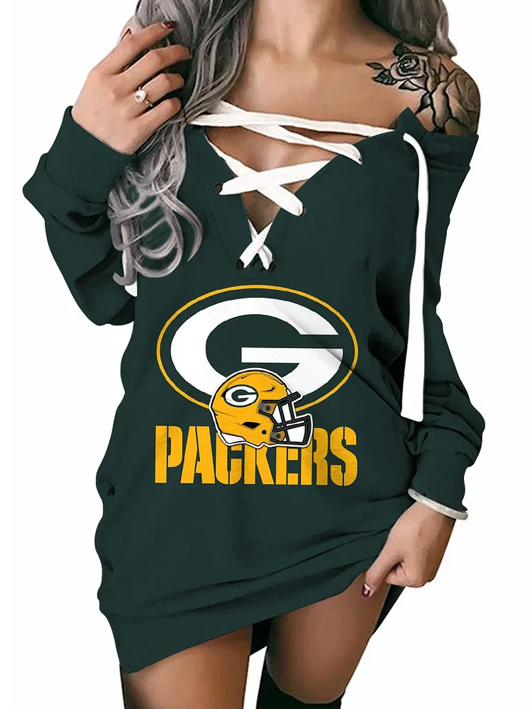 Green Bay Packers Limited Edition Lace-up Sweatshirt