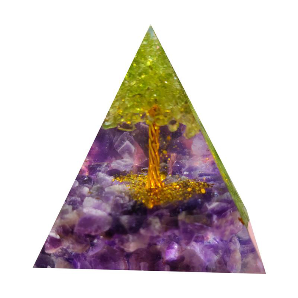 Crystal Energy Orgone Pyramid Mold Wealth Prosperity Peridot Heal Gem (5cm), 501 Original
Crystal Energy Orgone Pyramid Mold Wealth Prosperity Peridot Heal Gem (5cm), 501 Original