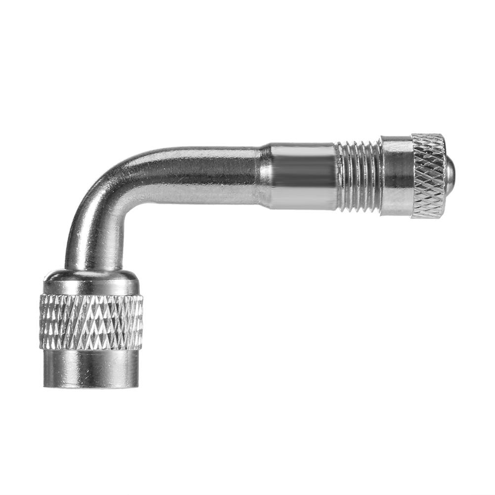 90 Degree Brass Air Tyre Valve Schrader Stem Extension Adapter, Silver, 501 Original
90 Degree Brass Air Tyre Valve Schrader Stem Extension Adapter, Silver, 501 Original