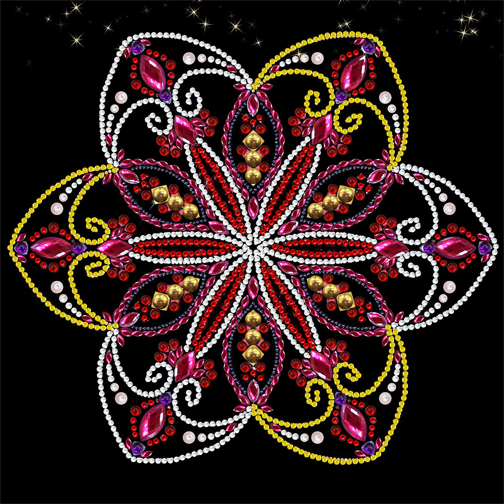 Special-Shaped Diamond Painting - Mandala - 30*30Cm