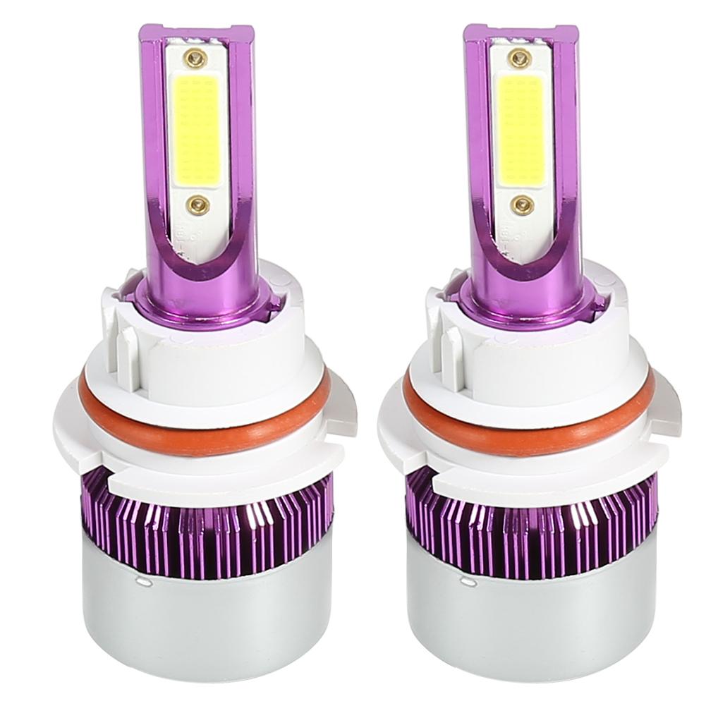 1 Pair COB LED Car Headlight Bulbs 72W Headlamp Fog Light Purple (9004), 501 Original
1 Pair COB LED Car Headlight Bulbs 72W Headlamp Fog Light Purple (9004), 501 Original