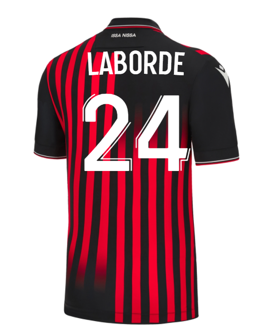 Maillot OGC Nice Gaëtan Laborde 24 Domicile 2022 2023