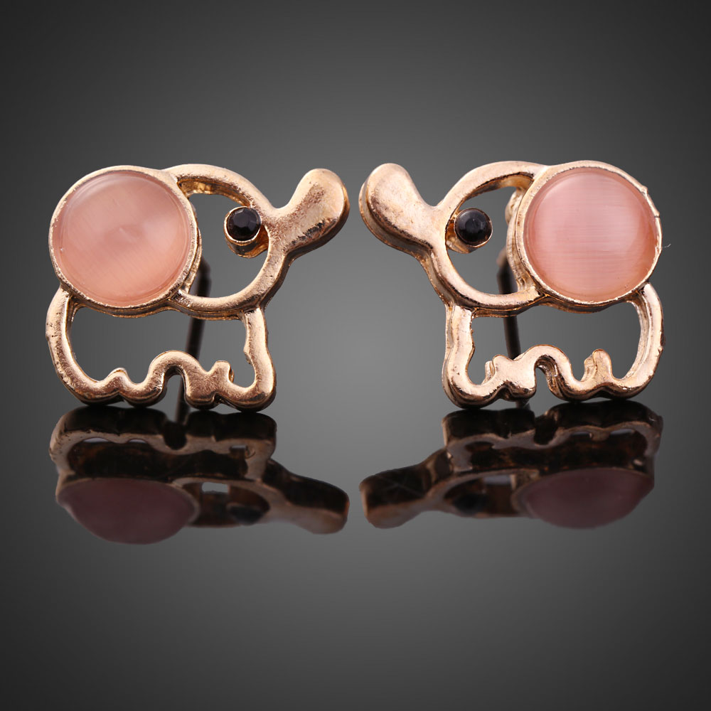 Fashion Korean Cute Opal Gold Plated Elephant Ear Studs Earrings 2 Colors, Pink, 501 Original
Fashion Korean Cute Opal Gold Plated Elephant Ear Studs Earrings 2 Colors, Pink, 501 Original