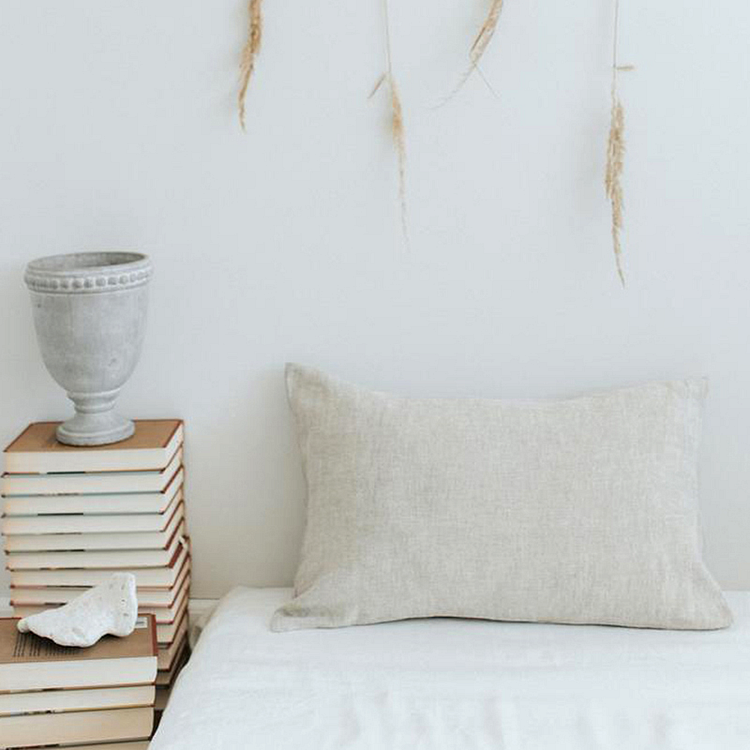 2pcs | Envelope 100% Flax Linen Pillowcase For Kid-ChouChouHome