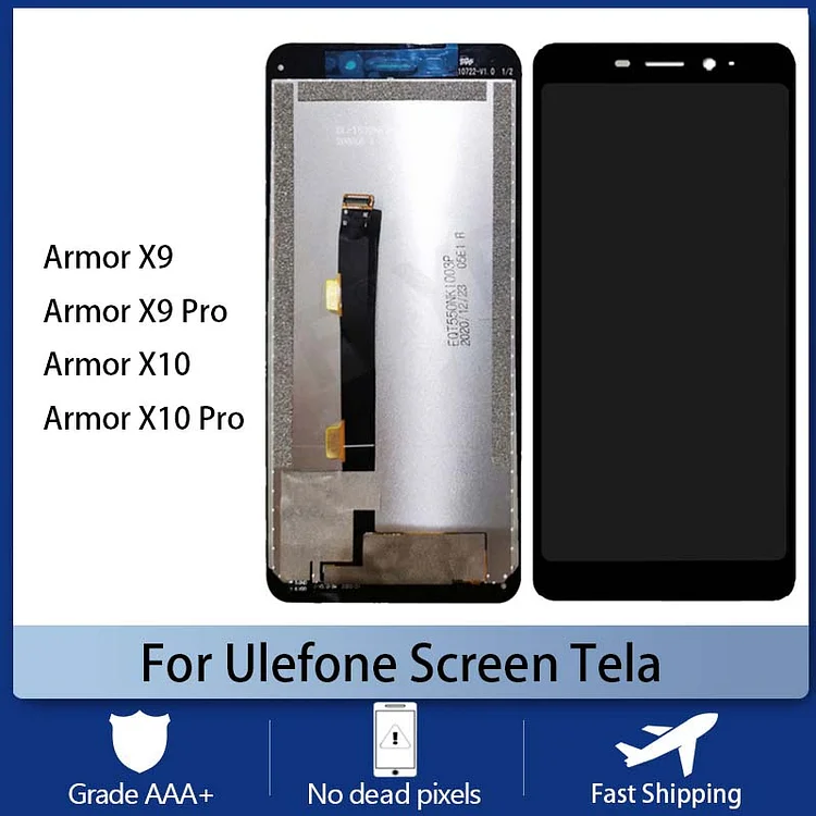 For Ulefone Armor X9 X10 Pro Mobile Phone Screen Tela LCD Display Touch Screen Digitizer Assembly Armor X9 X10 Tela LCD Display