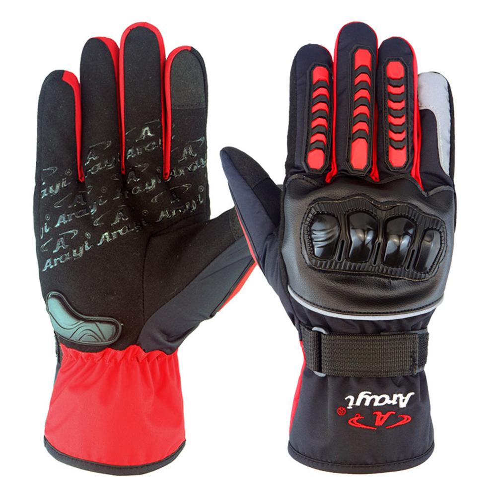 Motorcycle Gloves Winter Windproof Thickened Thermal Touch Screen Glove Red, 501 Original
Motorcycle Gloves Winter Windproof Thickened Thermal Touch Screen Glove Red, 501 Original