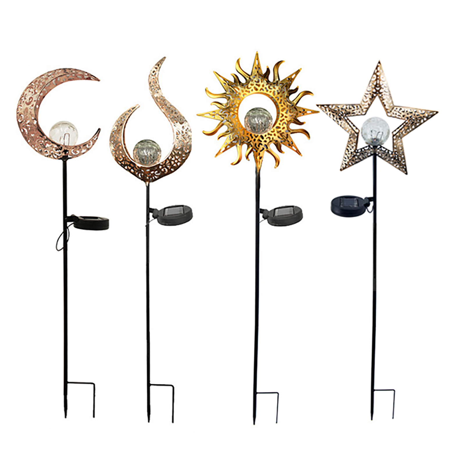 Outdoor LED Solar Light Waterproof Sun Moon Star Flame Garden Yard Light, Stars, 501 Original
Outdoor LED Solar Light Waterproof Sun Moon Star Flame Garden Yard Light, Stars, 501 Original