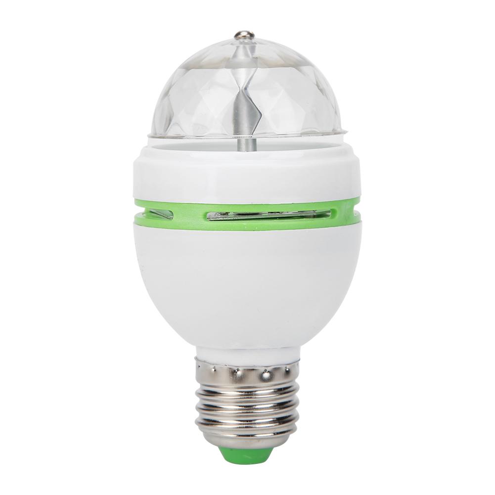 E27 RGB LED Bulb 3W Rotating Crystal Magic Ball Stage Party DJ Disco Light, 501 Original
E27 RGB LED Bulb 3W Rotating Crystal Magic Ball Stage Party DJ Disco Light, 501 Original