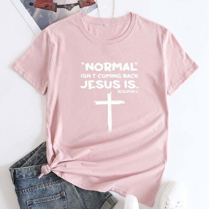Normal Isn't Coming Back Women's Cotton T-Shirt | ARKGET