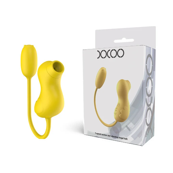 Cute Duck 2-in-1 Clit Sucker With Tail Vibrator Rosetoy Official