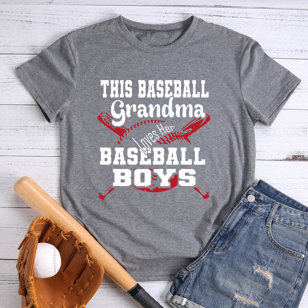This Baseball Grandma Loves her Baseball Boys T-shirt - 01201-Guru-buzz