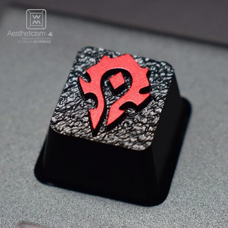 The Horde Alliance Keycap