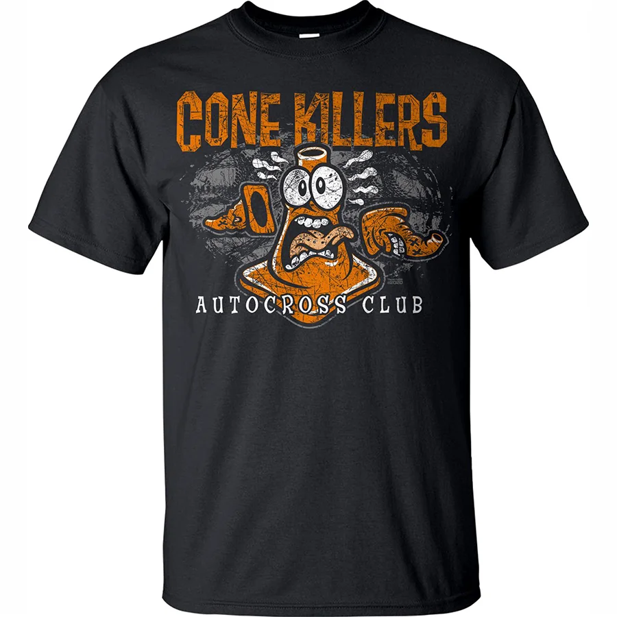 Cone Killers Autocross Club Printed Unisex T-shirt - Devcarry