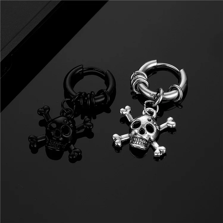 Gothic Skull Earrings