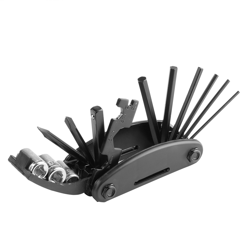 16 in 1 Bicycle Repair Tools Kit Folding Multitool Mountain Bike Equipment, 501 Original
16 in 1 Bicycle Repair Tools Kit Folding Multitool Mountain Bike Equipment, 501 Original
