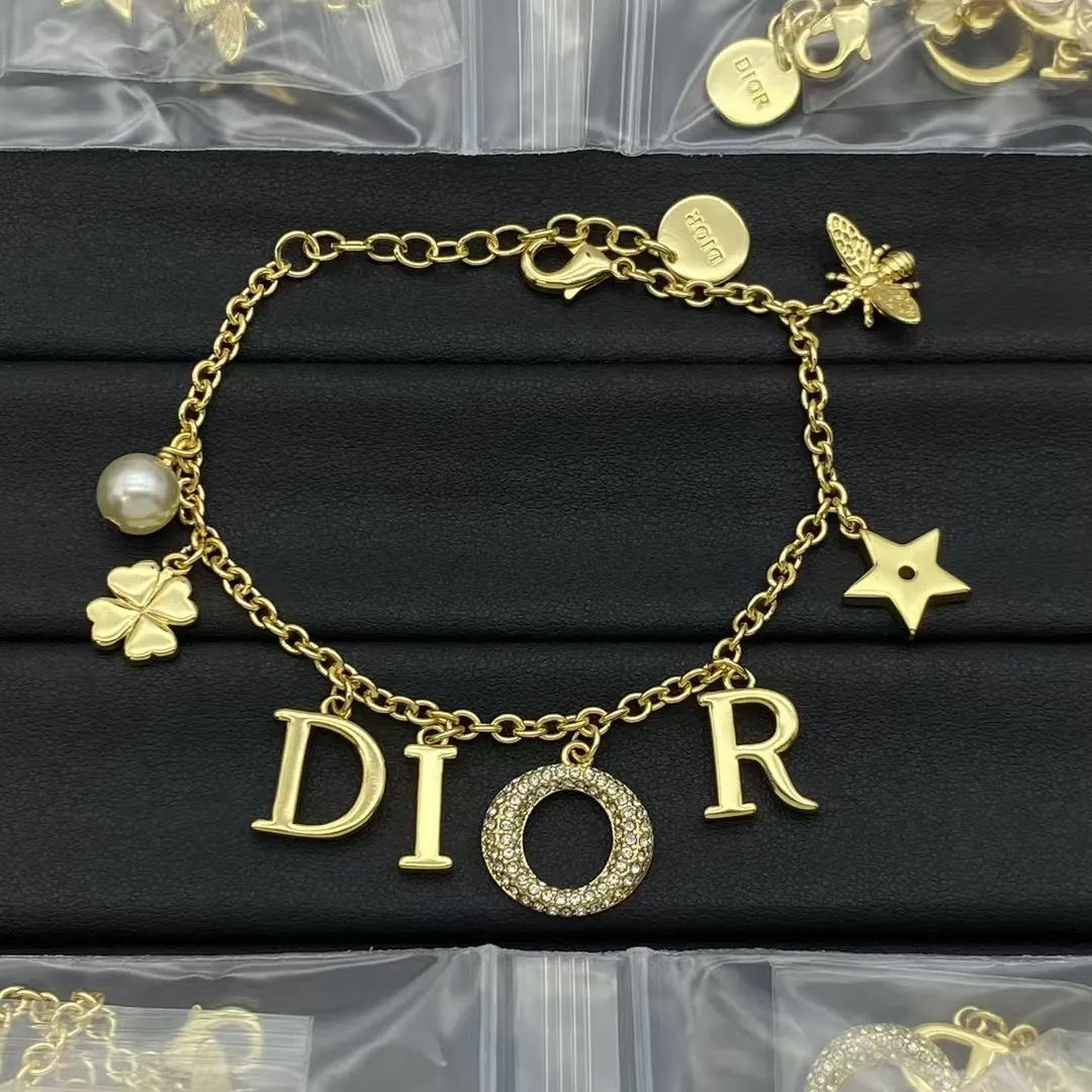Dior Letter Charms Bracelet