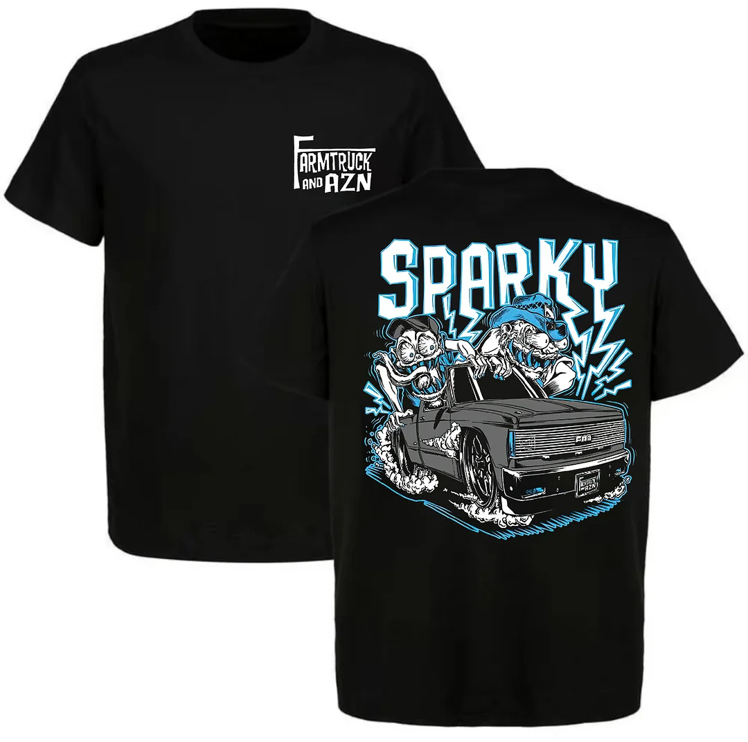 Farmtruck And AZN Printed Unisex Oversized T-shirt - Devcarry