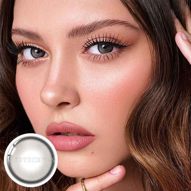 Mystic eyes-Choco Jump Grey Color Contact Lenses