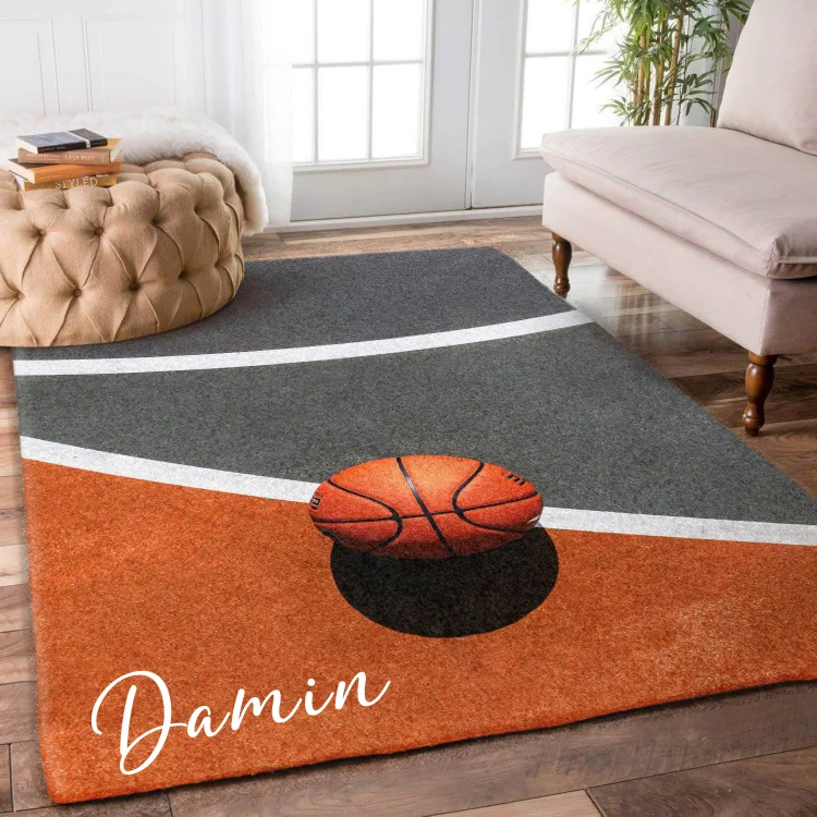 Personalized Basketball Rug|R16