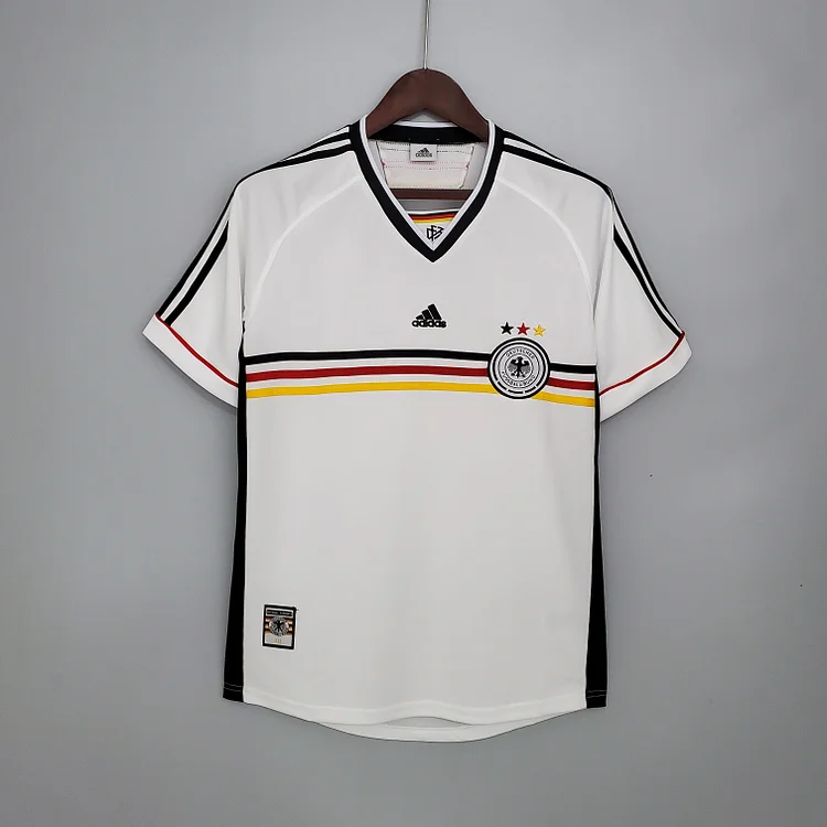 Germany Home Retro Shirt Kit World Cup 1998