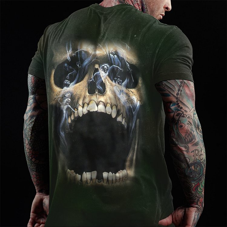 3D skull Classic T-Shirt