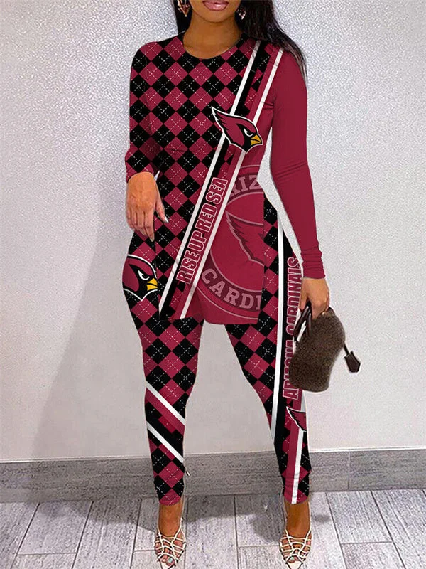 Arizona Cardinals
Limited Edition High Slit Shirts And Leggings Two-Piece Suits