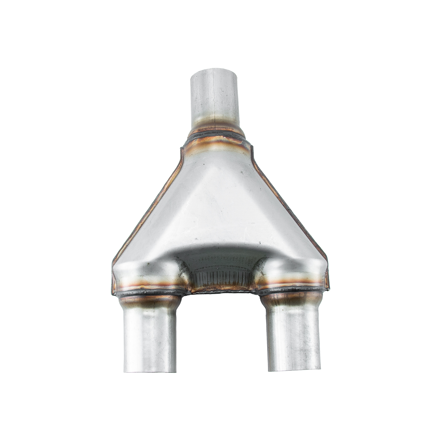 Alloyworks 2" Single/2" Dual 13"(L) Stainless Y Pipe Adapter Exhaust Pipe Universal