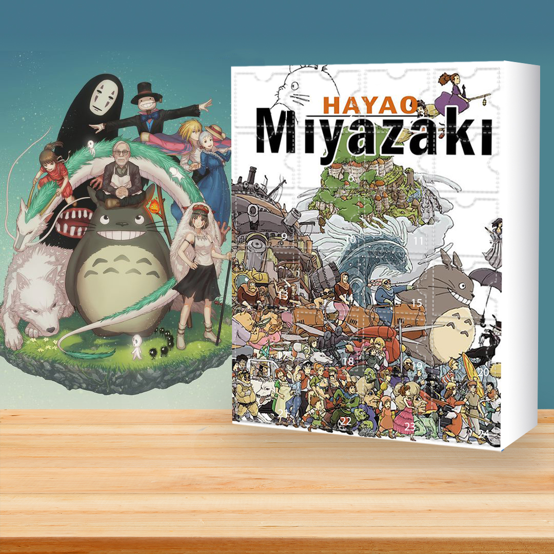 Hayao Miyazaki Comics Advent Calendar The One With 24 Little Doors