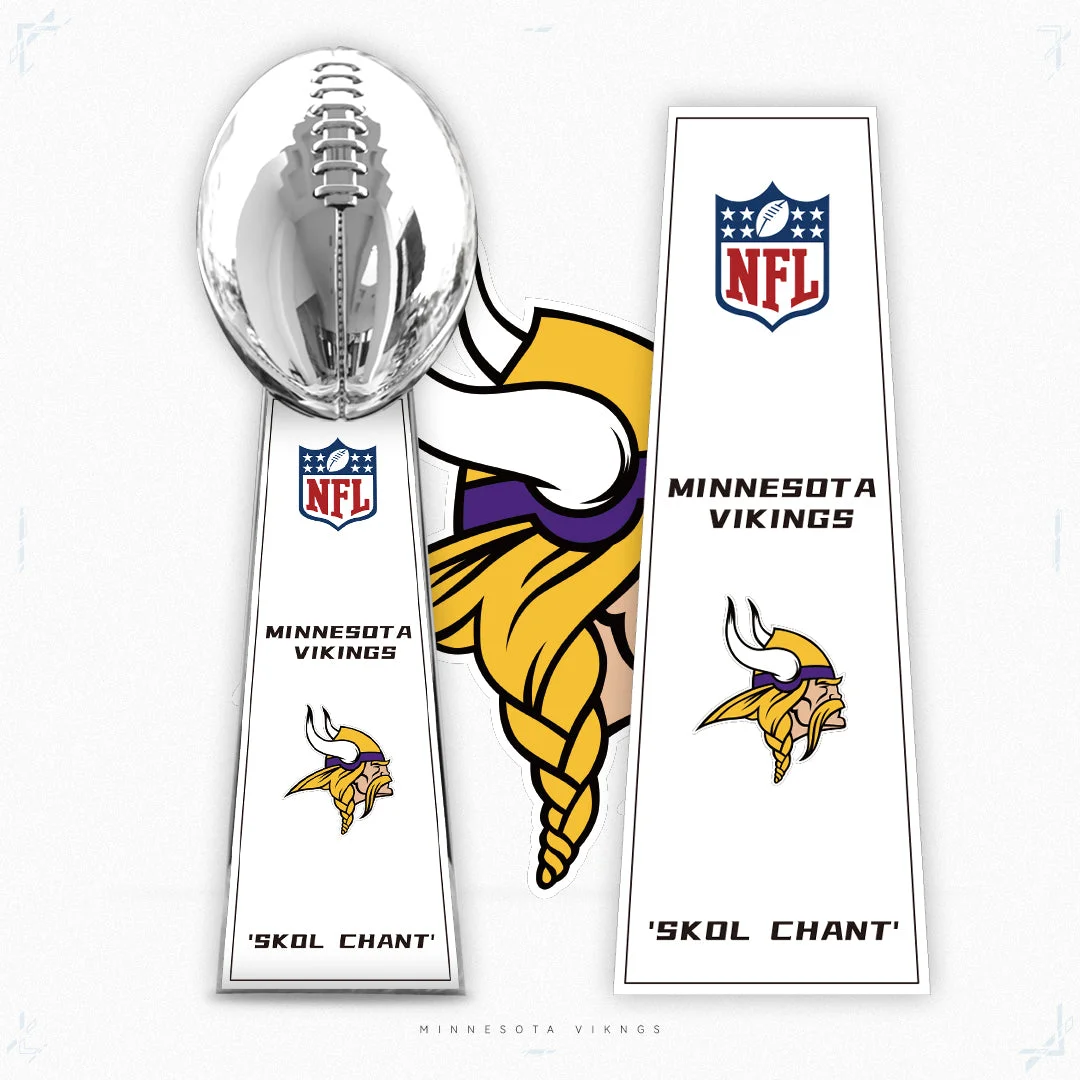 [NFL]Minnesota Vikings Vince Lombardi Super Bowl Championship Trophy Resin Version