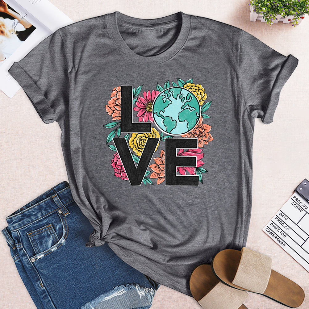 Love the Earth T-Shirt-08315-Guru-buzz