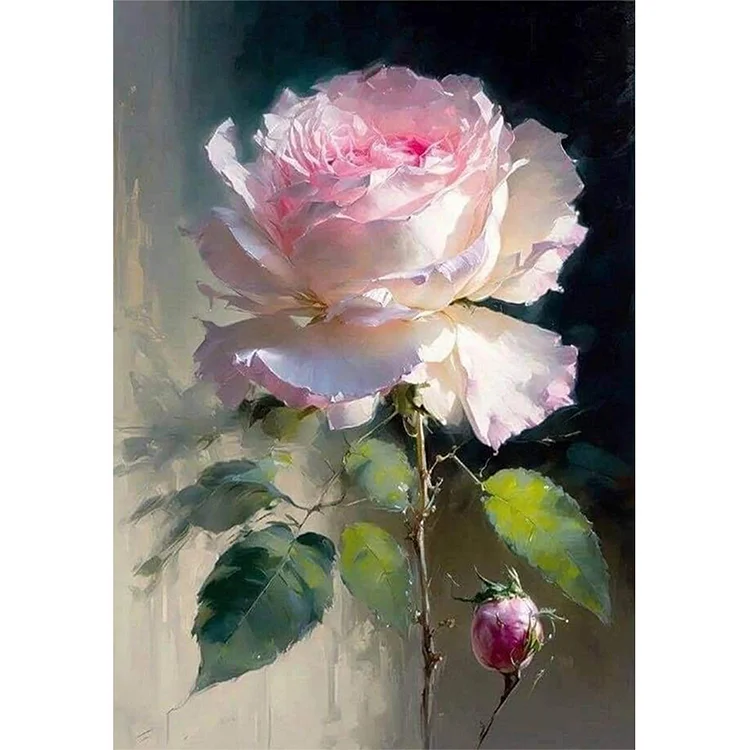 Rose - Painting By Numbers - 30*40CM gbfke