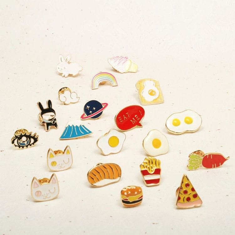 Various Patterns Harajuku Brooch SP167017