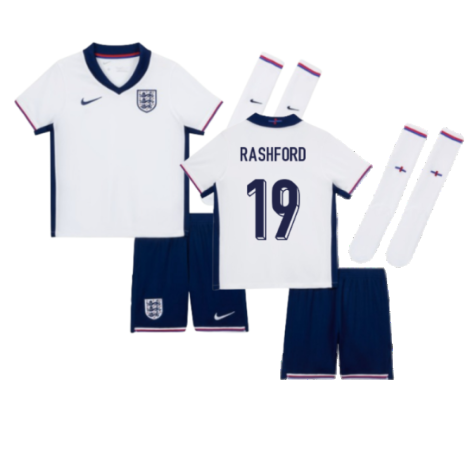 Maillot Match Porté Et Signé Marcus Rashford (Angleterre Vs USA) - Encadré - Manchester United