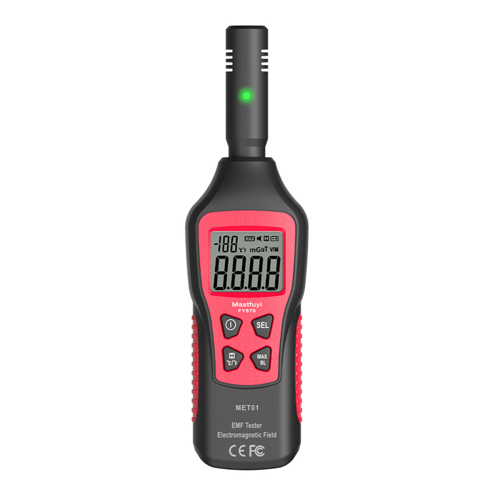 LCD Digital Dosimeter Detector Electromagnetic Wave Radiation Tester Red, 501 Original
LCD Digital Dosimeter Detector Electromagnetic Wave Radiation Tester Red, 501 Original