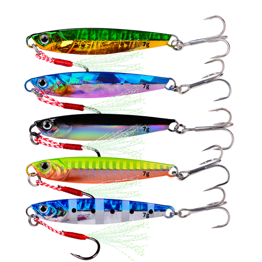 5pcs Fishing Lure Jigging Lead Fish Baits Luminous Casting Artificial Baits, 21gsuit, 501 Original
5pcs Fishing Lure Jigging Lead Fish Baits Luminous Casting Artificial Baits, 21gsuit, 501 Original