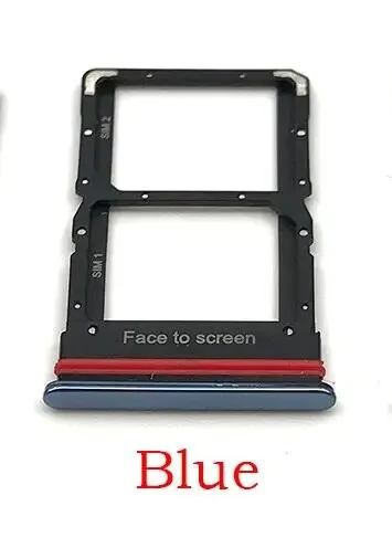 10Pcs/Lot, SIM Card Holder Tray Slot Holder Adapter Socket For Xiaomi Mi 10 Lite Parts