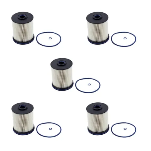 Dronehint 5 Packs For Chevrolet/GMC 6.6L Duramax Fuel Filter 2017-2019 | Replaces TP1015 (For: GMC) Parts