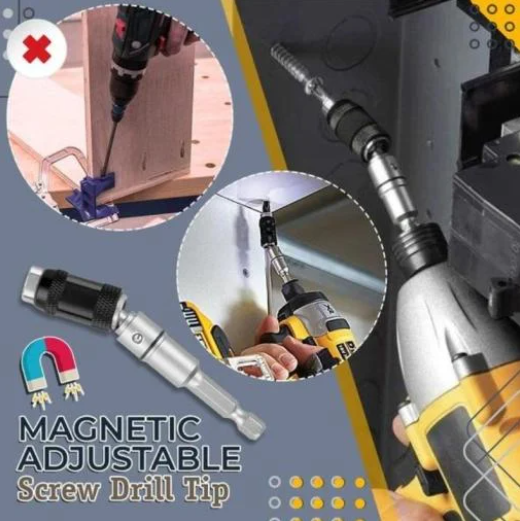 RESTUFFS Magnetic Adjustable Screw Drill Tip 12.98 RESTUFFS