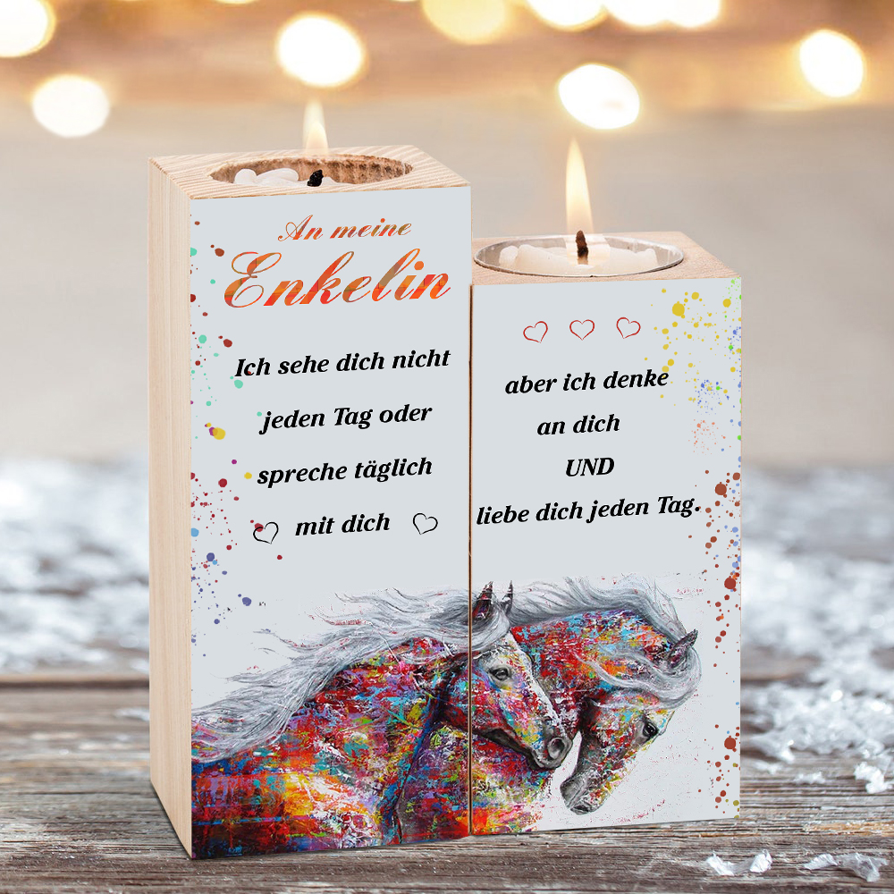 HYHYDHP Geschenkkarte Für Enkelin – Edelstahl, Lasergraviert, In Brieftaschengröße (8,5 X 5,4 Cm)
