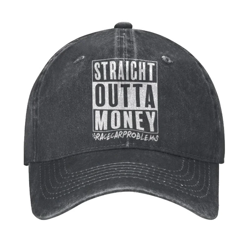 Straight Outta Money Race Car Problems Cap - Devcarry
