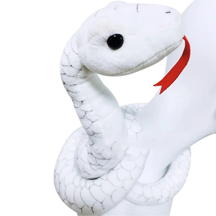 Iguro Obanai White Snake Cosplay Accessories Halloween Carnival Props
