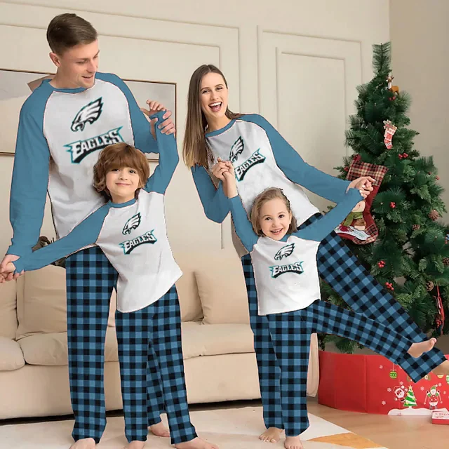 Philadelphia Eagles Parent-Child Pajamas