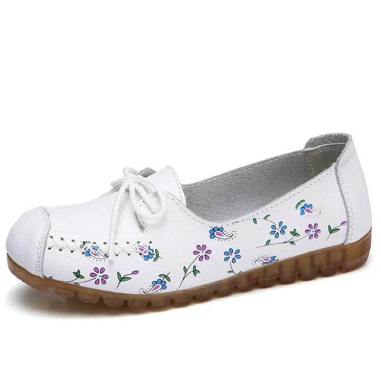 New Soft-faced Printed Women Shoes