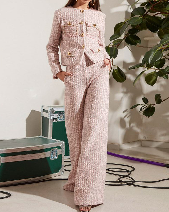 Check out Tweed Pant Suit - Women Suits at LeStyleParfait.Com.😍  -----------------------------------------…