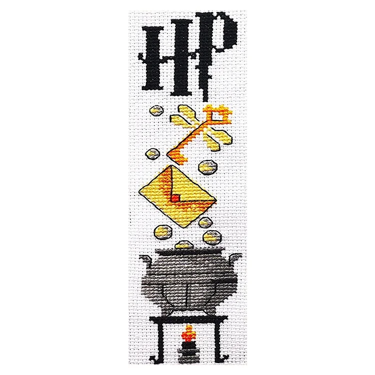 11CT Stamped Double-Sided for Harry Potter Bookmark Making Art Kit 18x6cm gbfke