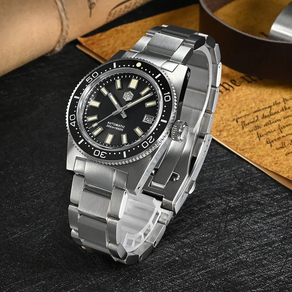 San Martin New 62MAS 37mm Diver Men's Watch - A Testament to Classic TimekeepingSan Martin Watch San Martin Official Authorized StoreSan Martin Watches